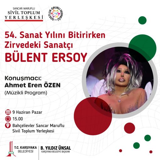 54. Sanat Yılını Bitirirken Zirvedeki Sanatçı Bülent Ersoy