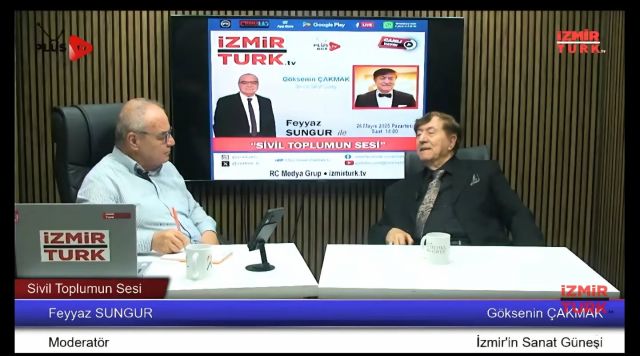 BAŞKAN ÇAKMAK İZMİR TÜRK TV'DE KONUŞTU