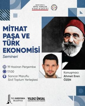 MİTHAT PAŞA VE TÜRK EKONOMİSİ SEMİNERİNE YOĞUN İLGİ