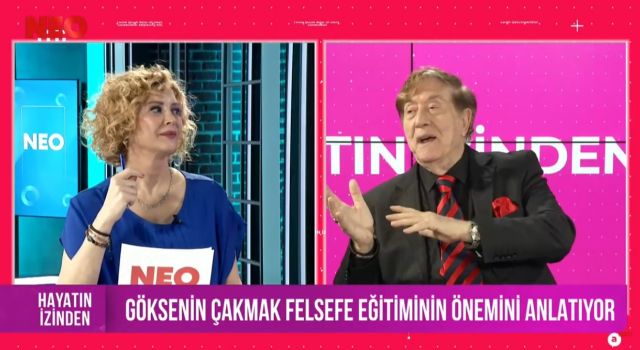 GÖKSENİN ÇAKMAK, NEO TV EKRANLARINDA FELSEFE VE ZEKİ MÜREN'İ ANLATTI