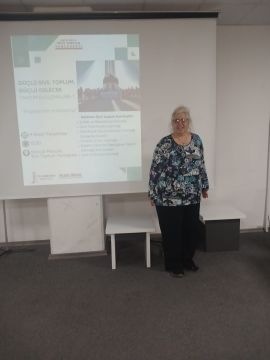 BAŞKAN YARDIMCISI NERMİN AYBATI DOSTLUK GRUBU'NU TANITTI